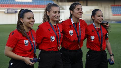 Cuarteto integrado por Celia Feijoo, Jimena Delgado, Jaimies Mosquera y Alba Pérez