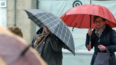 Temporal en Arousa