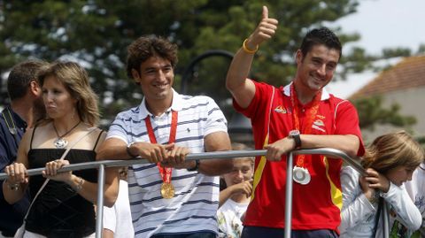 Recepci�n en Cangas.