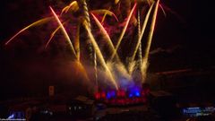 Espect�culo de la Queima dos Fornos del 2019 en A Pontenova.