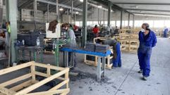 Foto de archivo de la nave de elaboraci�n de Irosa.