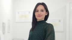 La psic�loga Sara Balsa, en su cl�nica de Lugo