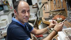 El joyero ourensano David Franqueira