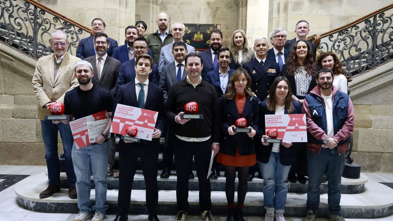 Birdmind y Suárez Cake se imponen en los premios de los Jóvenes Empresarios de Galicia