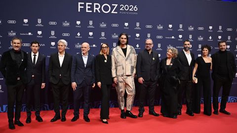 El equipo de�Sir�t en la alfombra roja