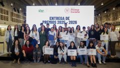 Os premios Voz Natura�e Prensa-Escuela, en im�xenes