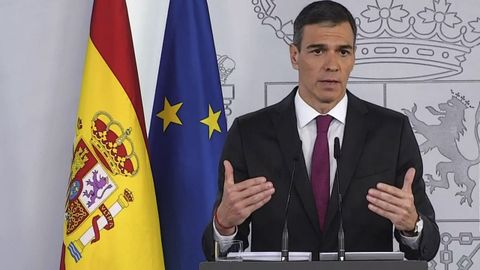 S�nchez anuncia que Espa�a ha logrado un acuerdo con la OTAN que le exime de gastar un 5 % del PIB en Defensa