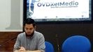 El concejal de Somos en el Ayuntamiento de Oviedo, Rub�n Ros�n.