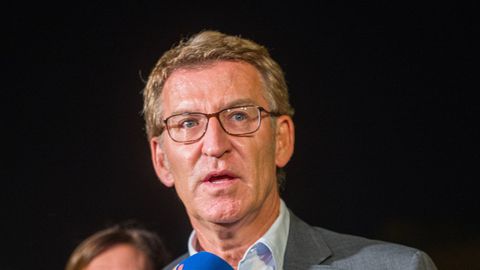 El l�der del Partido Popular, Alberto N��ez Feijoo.