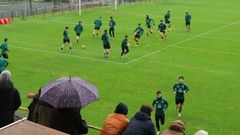 Entrenamiento abierto del 7 de enero en A G�ndara.