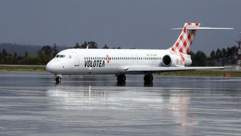 Imagen de archivo de un vuelo de Volotea