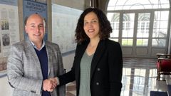 Jos� �ngel Santos agradeci� la actitud receptiva de M�nica Freire.