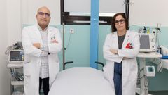 Jos&eacute; Lema es jefe de urgencias en el Virxe de Xunqueira de Cee. Purificaci&oacute;n Malv&aacute;rez es supervisora de consultas y rehabilitaci&oacute;n.
