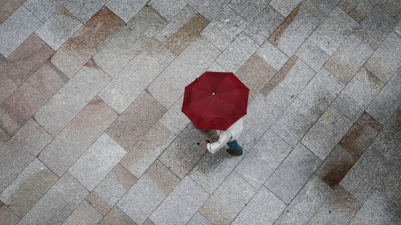 Alerta por lluvias intensas en Galicia