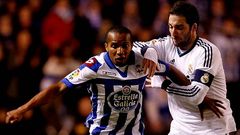 Paulo Assun�ao e Higua�n, en el�ltimo D�por-Real Madrid