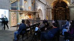 O programa incluiu un concerto de �rgano no coro alto con pezas dos poetas do Rexurdimento.