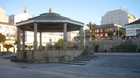 La plaza de la Constituci�n puede ser uno de los lugares sugeridos en Vilalba para ver el eclipse