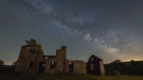 Fotografa nocturna en O Xistral.