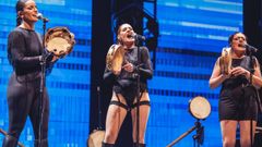 Un concierto de Tanxugueiras.