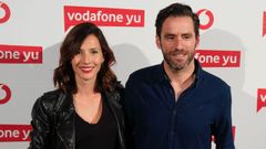 Barbara Goenaga y Borja S�mper, en una imagen de archivo