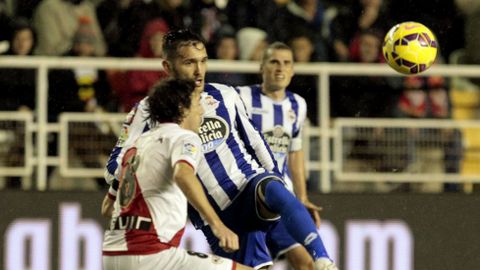 Una imagen del Rayo-Deportivo