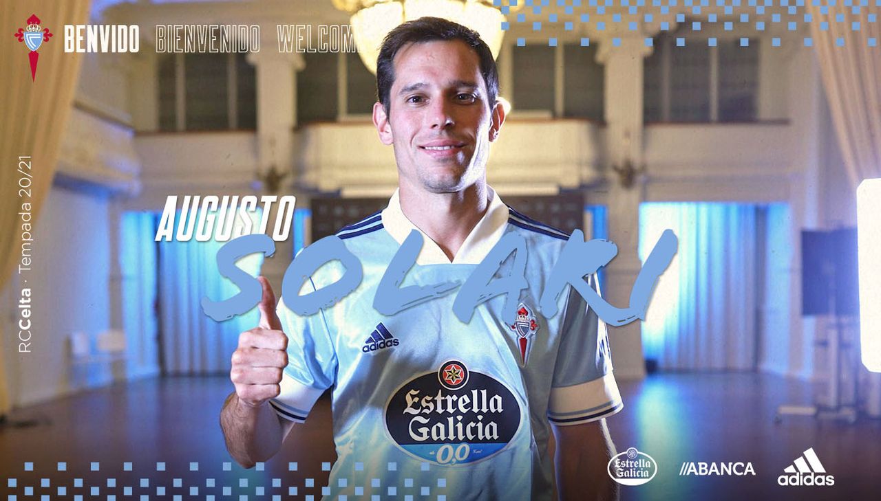 Augusto Solari firma con el Celta por dos temporadas y media