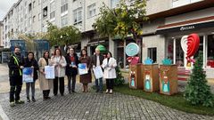 Los miembros del gobierno municipal, en la presentaci�n del programa navide�o, el 2 de diciembre, antes de la explosi�n de la crisis.