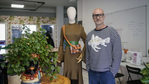 Alberto de Andrs en su nuevo local de la avenida Buenos Aires