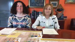 Diana Urdangaray, edila de Medio Ambiente, y Alicia �lvarez, concejala de Servizos, presentaron las campa�as de reciclaje