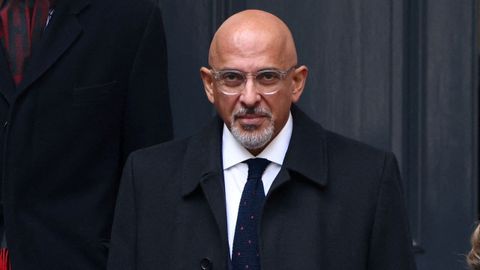 El exministro de Economa britnico y actual presidente de los tories, Nadhim Zahawi.