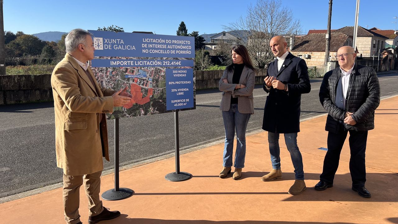 Licitado el proyecto para construir 300 viviendas en O Porriño, de las que el 80 % serán de protección
