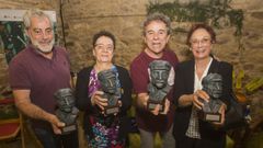 Coa entrega dos premios Bos e Xenerosos arrancaron as Festiletras deste ano no Couto. Mira as imaxes!