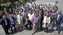 Los funcionarios de Barbanza celebraron Santa Ria