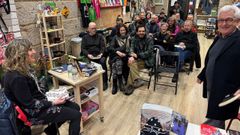 Alba Rodr�guez Saavedra, en la librer�a OzocoGz