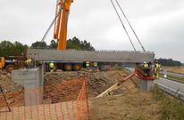 El puente que permitir� el enlace hacia el sur de la AP-9 en Sig�eiro ya est� pr�cticamente ultimado. 