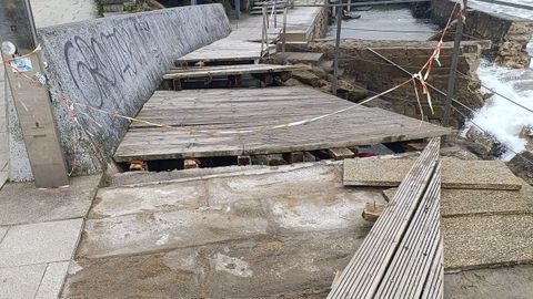 El temporal dej� da�os en la antigua cet�rea