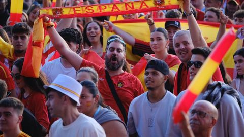 Final de la Eurocopa de f�tbol en Gij�n