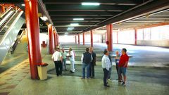 La huelga de transportes paraliza la estacin de autobuses en Vigo