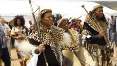 Goodwill Zwelithini, monarca de la comunidad zul�, la etnia m�s numerosa de Sud�frica 