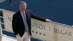 Carlos Troncoso Poceiro, fundador de Viajes InterR�as y de tres de los grandes hoteles de Sanxenxo, en una foto de archivo