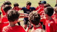 Actividad formativa del Atl�tico de Madrid en As Carrelas