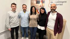 Nombres de la junta directiva (de izquierda a derecha): Ignacio Legazpi, H�ctor Cueto, Nadia, Gema Vega, Noelia L�pez y Jorge Becerra