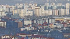 Vista del barrio de Caranza, el m�s populoso de Ferrol.