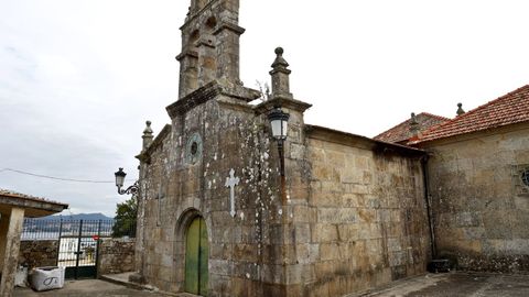 Antigua iglesia de Santa Baia, en Alcabre.