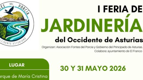 Cartel de la primera edici�n de la Feria de la Jardiner�a