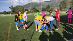 El jugador desmayado en A R�a fue atendido de inmediato sobre el c�sped