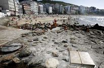 El Concello defiende que las fosas -en la imagen- garantizan la salubridad del agua.