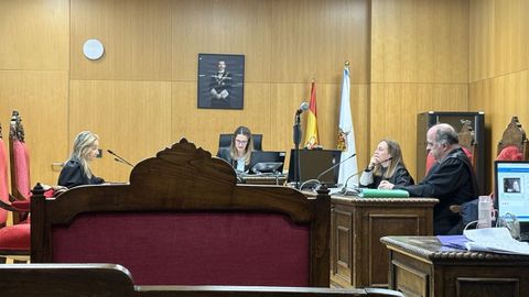 La vista se celebr� en la plaza 1 de la secci�n penal de Ourense