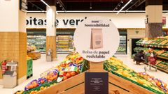 Un supermercado de la cadena donde se apuesta por la sostenibilidad