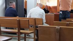 Momento del juicio celebrado ayer en Ferrol